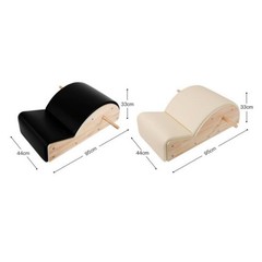 Pilates Spine Corrector Padded Exercise Apparatus Carrying Handle