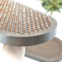 Oak Sadhu Board “Yin Yang” Copper Nails 10 mm/0.4 inch