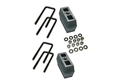 RealTruck 4″ Block Kit for GM 2500 | Rear Lift Blocks, U-Bolts, & Hardware |