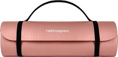 Solana Extra Thick Yoga Mat 1/2″ – Heavy-Duty – Durable – Nylon Strap – Women