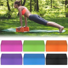 2pcs EVA Yoga Blocks Kit 1pcs Cotton Gym Fitness Yoga Stability Blocks Strap Set