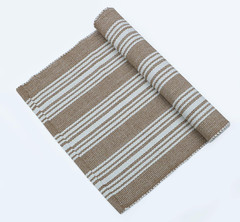 Hand Woven 100% Cotton Yoga Mat- Thick Handloom Made in India- for Gym Floor Exe