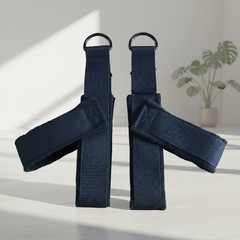 2 Pieces Double Loop Pilates Strap Long-Lasting Pilates Reformer Foot Pedal