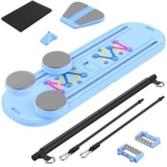 Multi-Purpose Portable Pilates Reformer Board – Foldable Home Workout Equipment,