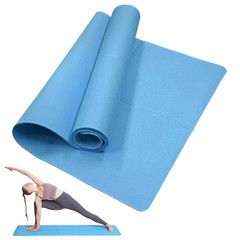 Non-Slip Yoga Mat High Density EVA Exercise Pad Pilates Fitness Floor Workout