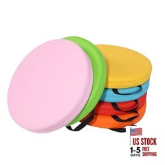 6 Pcs Flexible Floor Cushion, Waterproof Cushions 16 x 16 x 2 Inches Leather-a