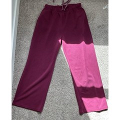 XIEERDUO Japan XL Burgundy Women’s Lounge Pants Casual Soft Elastic Waist Yoga