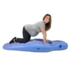 Inflatable Pregnancy Pillow Full Body Maternity Airbed for Tummy Sleeping Suppor