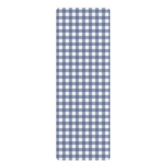Chic Rubber Yoga Mat – Gingham Design, Exercise, Wellness, Fitness, Home Decor
