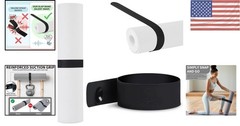 Whisper-Quiet Yoga Mat Carrier Strap – Instant Snap Closure, Adjustable Length