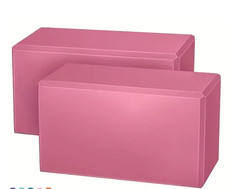 Yoga Block EVA Foam Non Slip Yoga Pilates Fitness Gym Studio Block