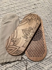 Sadhu Board – Copper Nails!Lotus Flower Design (10mm Step, Beginner-Friendly)