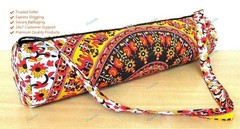 Mandala Fancy Yoga Mat Carrier Bag With Shoulder Strap Zipper Yoga Bags