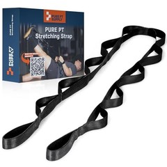 Pure PT Stretching Strap with 10 Loops – Non-Elastic – Physical Therapist