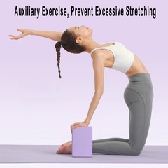 High-Density Premium Non-Slip Yoga Blocks – Stretching,Pilates & Flexibility Aid