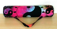 Indian Yoga Mat Carrier Bag Fitness Gym Bag Hippie Mandala Print Shoulder Bag