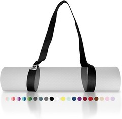 Soft Yoga Mat Strap – Exceptional Comfort for Effortless Carrying & Stretching