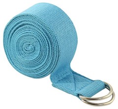 Fit Spirit 6ft Fitness Exercise Yoga Strap – Blue