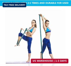 Stretch Strap, Elastic Yoga Stretching Strap, Multi-Loop for Physical Therapy, P