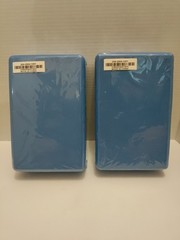 Yoga Blocks Set of 2 Foam Exercise Workout Stretch Balance Support