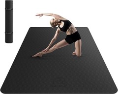 Hapbear Extra Large Non-Slip Yoga Mat 72×48 Inch Eco-Friendly