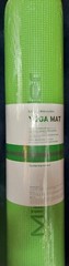Mind Reader Green Yoga Mat Carrying Strap Included Exercise Gym Stretch Workout