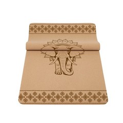 Premium Cork Yoga Mat Non Slip Thick Cork Exercise & Fitness Mat fo… Fast Ship