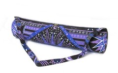 Burning Sun Yoga Mat Carrier Bags Hippie Mandala Cotton Bags With Shoulder Strap