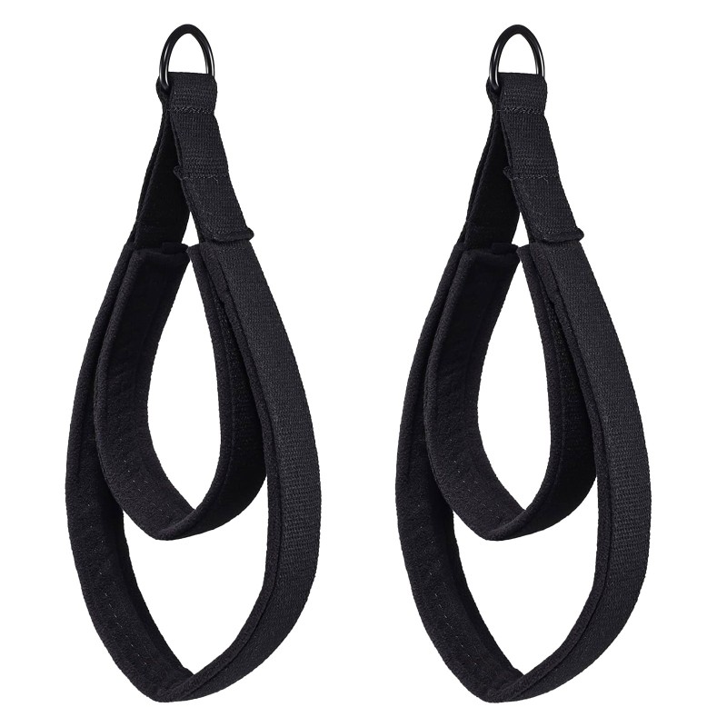 Double Padded D-Ring for Extra Comfortable Lining Yoga Straps Handles Soli