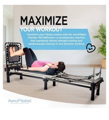 Stamina AeroPilates 700 Premier Reformer with Cardio Rebounder Pilates Exercise