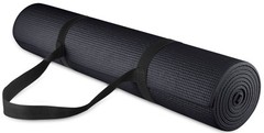 All Purpose 1/4-Inch High Density Anti-Tear Exercise Yoga Mat with Carrying S…