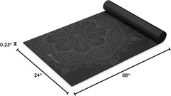 Gaiam Yoga Mat – Premium 6Mm Print Extra Thick Non Slip Exercise & Fitness Mat f