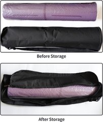 Yoga Mat Bag, Full Zip Exercise Yoga Mat Carrier Bag with Adjustable Strap, W…