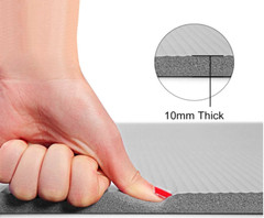 TPE Gymnastics Mat Non Slip Yoga Mat Fitness Mat Sports Mat with Carry Strap