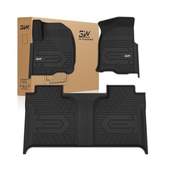 3W Floor Mats Fit for 2019-2025 2026 Chevy Silverado/GMC Sierra Denali 1500 &…