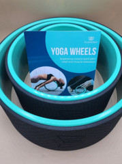 3 Pack Rolling Chirp Wheel Exercise Wheels SIZES 12/10/6 – STRAP – NO CASE