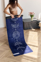 Eco-Friendly Non-Slip Yoga Mat with Strap – 72″x24″ for Home & Gym Use