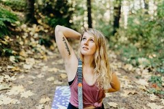 Bowie Yoga Strap – 68″ 100% Cotton Stretching & Carrying Strap with Metal D-R…