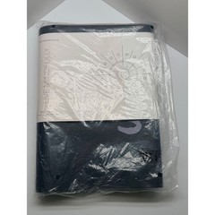 Anthropologie Live Mindfully Travel Yoga Mat Navy Blue Celestial 24×68 NEW