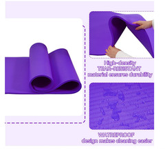 Fitvids Yoga Mat, 1/2-Inch Extra Thick High Density Exercise Mat