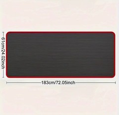 Extra-Large Non-Slip NBR Rubber Yoga Mat – Durable & Wear-Resistant