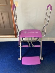 Pilates Pro Chair by Life’s a Beach (Purple) + 5 Pilates Pro Chair DVDs New in S