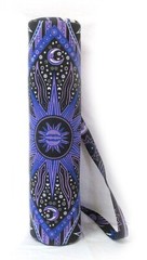 Indian Purple Sun Burning Mandala Bags Shoulder Strap Yoga Mat Carrier Yoga Bags