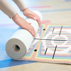 D.O.T.S. Rainbow Foam Yoga Mat – Perasoul Studios Active Sportswear