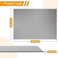 Elliptical Exercise Mat 19.7 x 23.6 – Non-Slip Stability and Protection