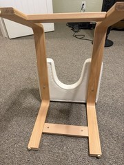 FeetUp Feet Up Yoga Inversion Trainer Headstand Bench/Chair White