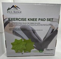 Dux Ridge Green Exercise Knee Pad Set NEW in Box