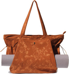 Corduroy Yoga Tote Bag Gifts for Women Drawstring Yoga Mat Bag for Office Workou