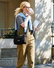 Foldable Crossbody Bags for Women, Small Travel Purses Hobo Bag | 2.4L Camel