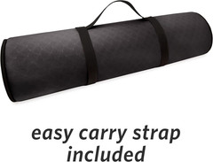 Premium Extra Thick Yoga Mat – Skid Resistant, Odor Neutralizing, with Strap